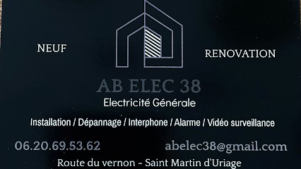 AB ELEC 38, Electricien à Saint-Martin-d'Uriage