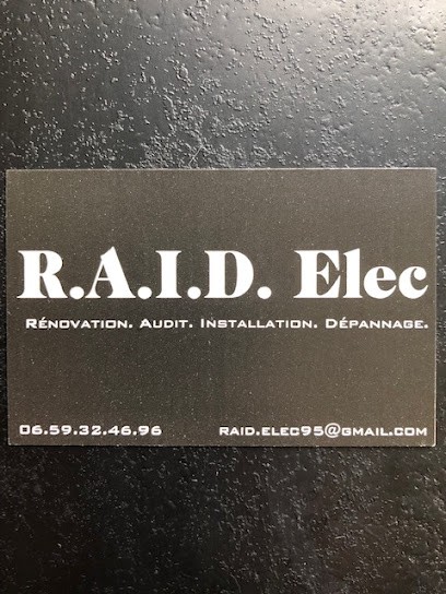 R.A.I.D. Elec, Electricien à Jouy-le-Moutier