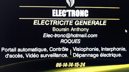 Electricien Elec'tronc, Electricien à Roques